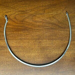 Italian Silver 18" Choker Collar